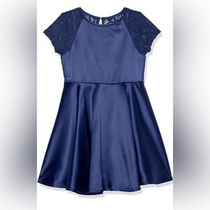 Calvin Klein - Girl’s Dress - Navy - NWT - Wedding - Size 12 - Lace